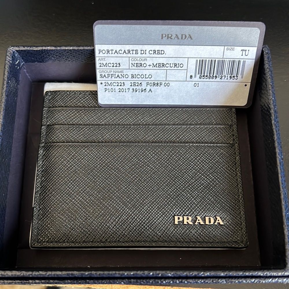 Brand New Prada Credit Card holder